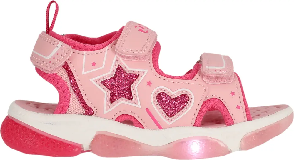 Callisto Sandal med Lys - Blinkende Hjerte Sandal