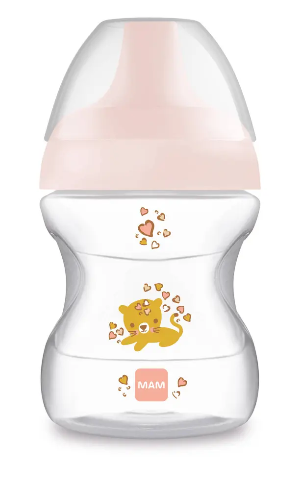 Lær At Drikke Kop 190ml Pink fra MAM - Innovativt Design