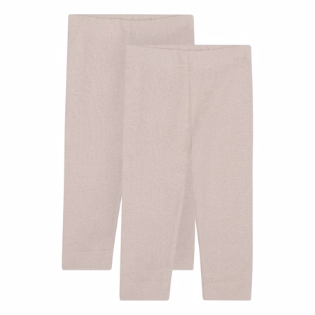 2 Pak Birkholm Leggings i Lys Grå - Fantastisk Tilbud!