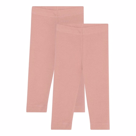 2-Pak Varm Lyserød Leggings fra Birkholm - Komfortabelt valg