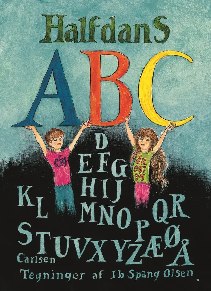 Halfdans ABC Papbog - Klassisk Børnebog til Fantasi og Leg