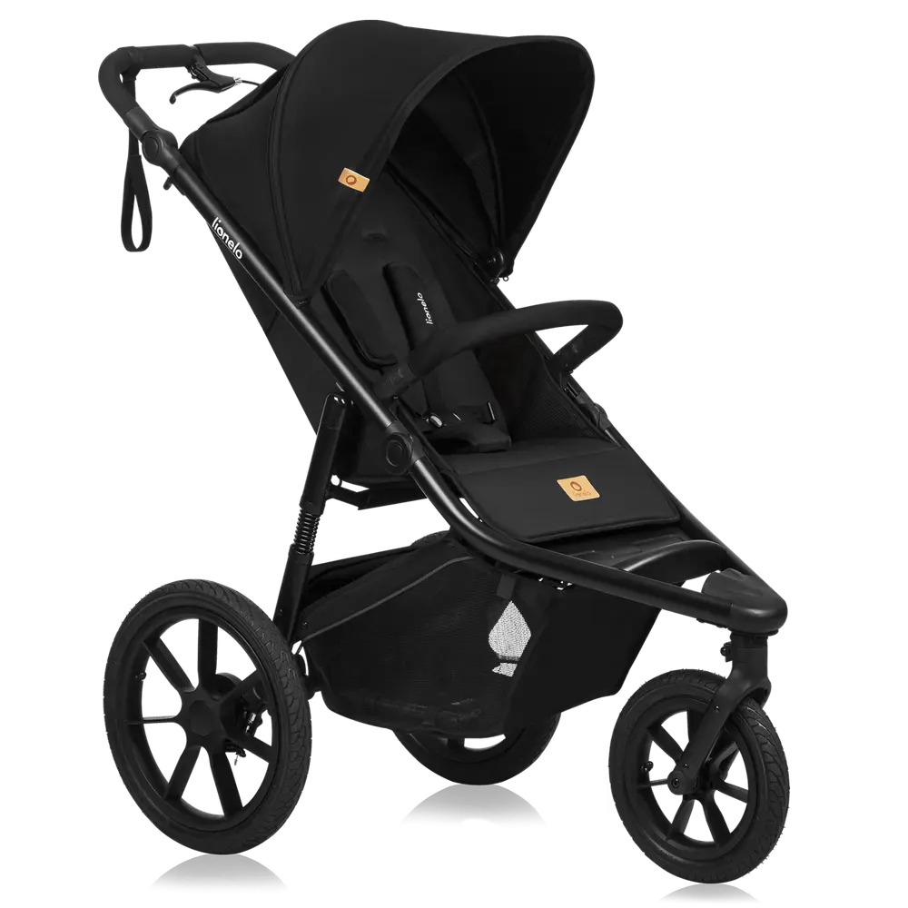 Azura Black Onyx Barnevogn - Komfort til Udforskning