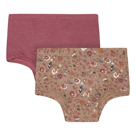 2 Pak Tights med Blomsterprint fra Birkholm - Supertilbud!