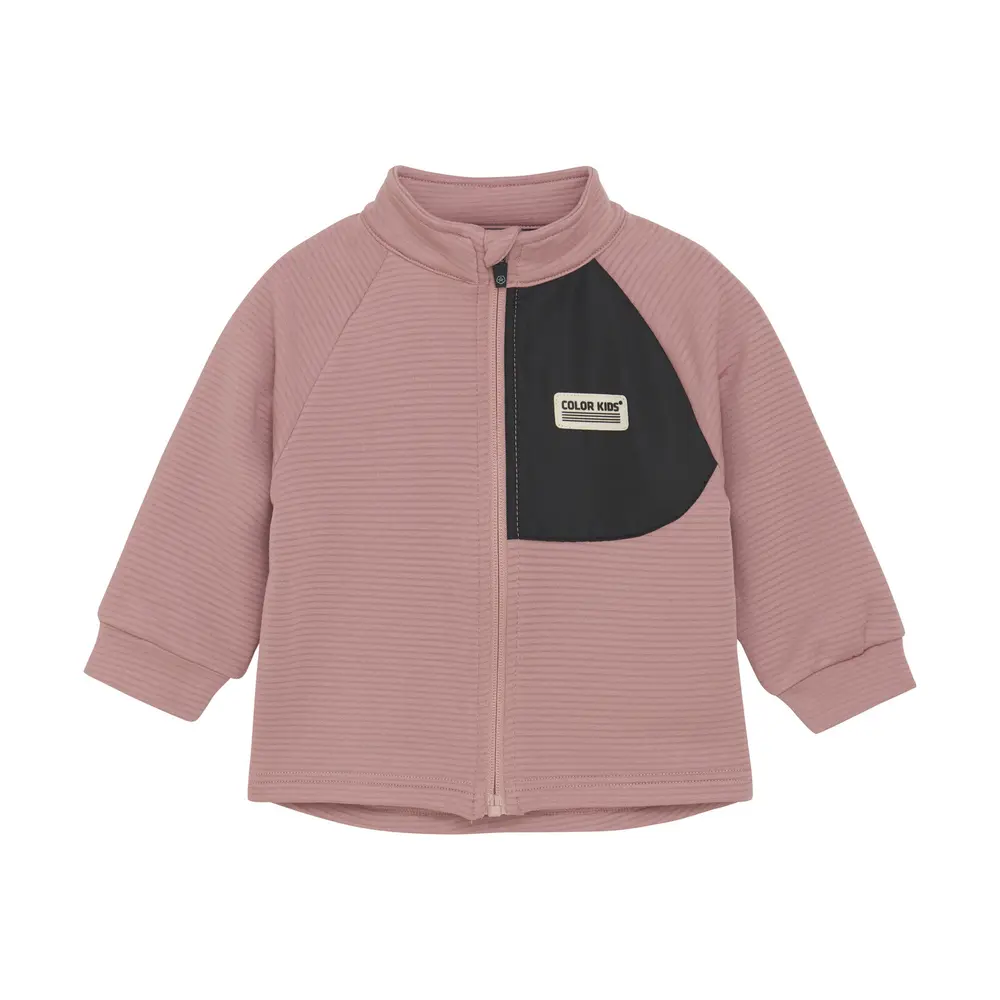 Baby Stretch Fleecejakke fra Color Kids - Blød og Åndbar
