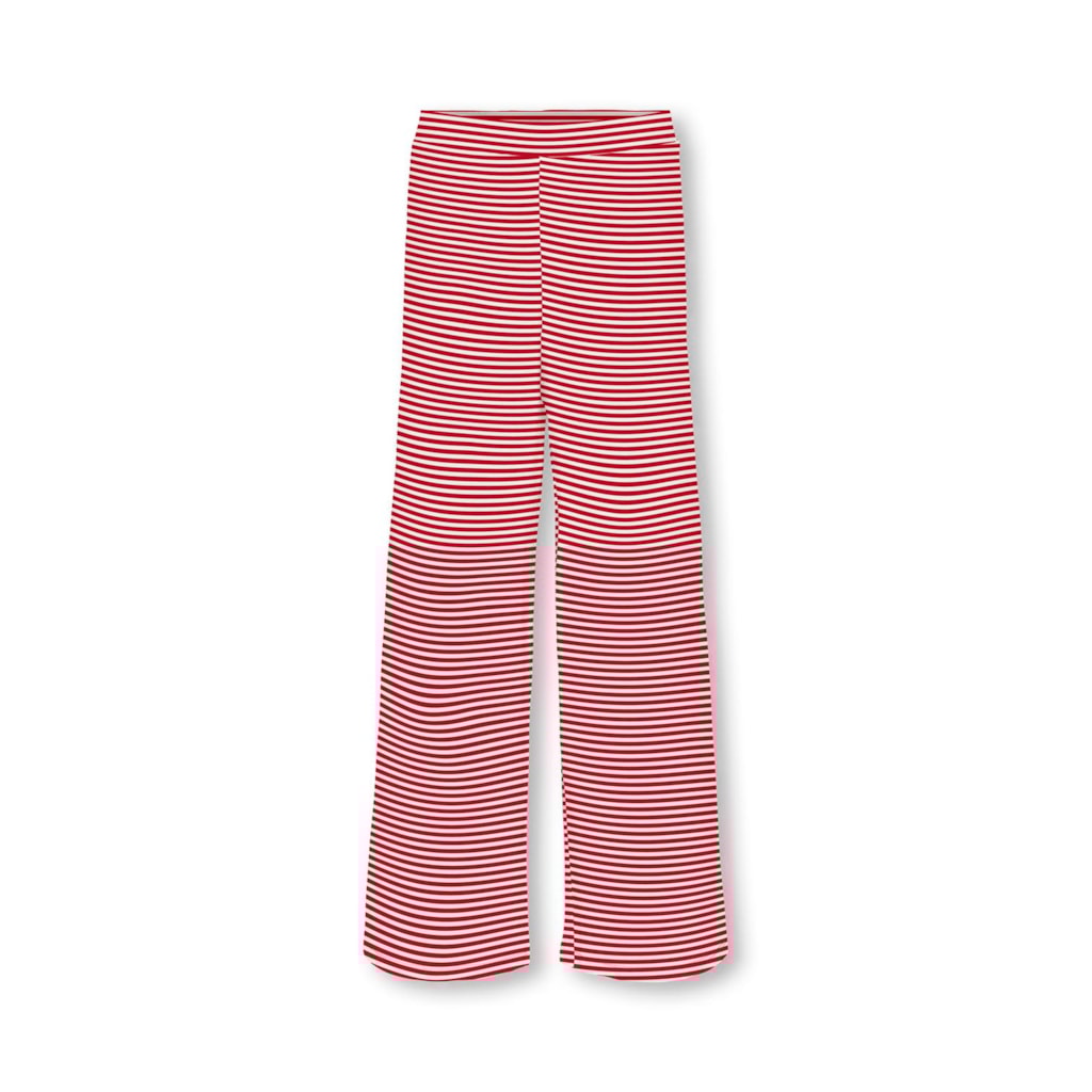 Brede Bukser Nella Equestrian Red fra Only Kids