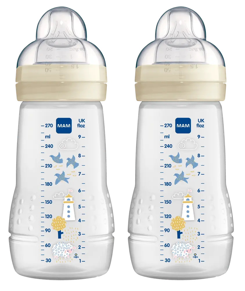 Baby Bottle 270 Ml, 2 Pak fra Mam