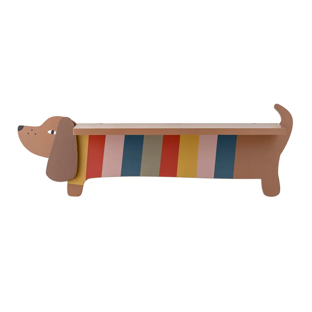 Charlie Hylde med Gravhund, Brun MDF fra Bloomingville MINI