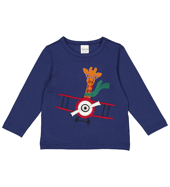 Bluse med Hello Flying Giraffe fra Freds World