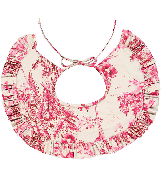 Beige Krave med Pink Print fra Christina Rohde