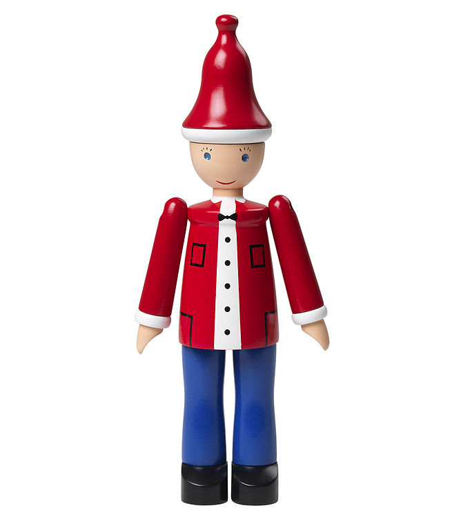 Kay Bojsen Jule Ole Træfigur 17,5 Cm - Rød Blå Hvid