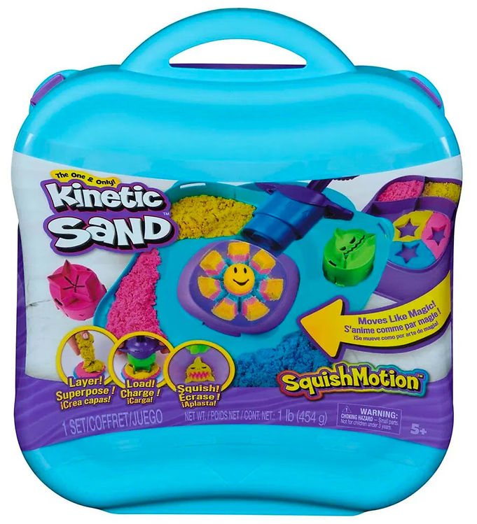 Kinetisk Sand Squishmotion Sandsæt 454 G - Fantastisk Leg!