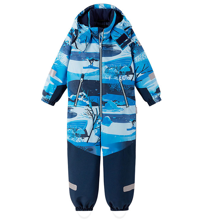 Flyverdragt   Kurikka   Navy M. Print fra Reima
