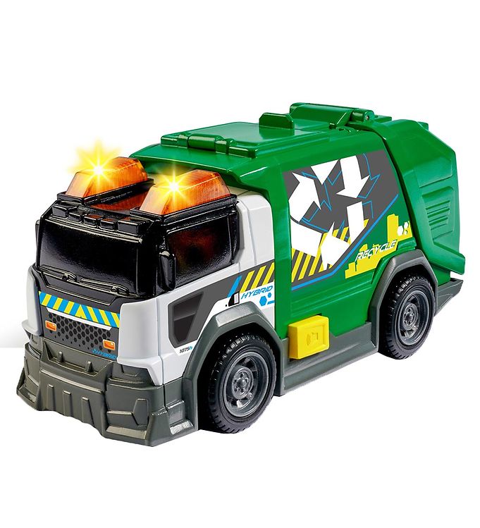 Arbejdsmaskine   Skraldebil   Lys Lyd fra Dickie Toys