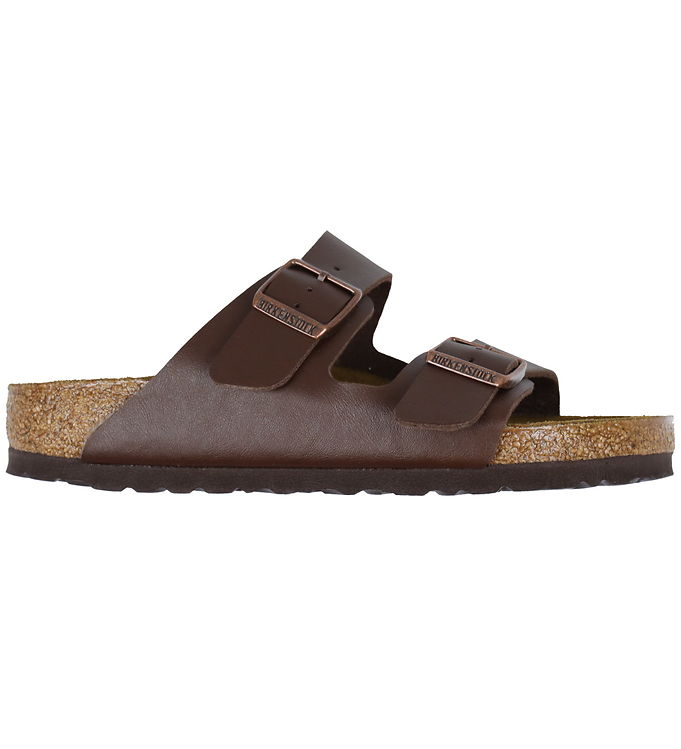 Birkenstock Arizona Bs Sandaler i Mørkebrun - Tilbud!