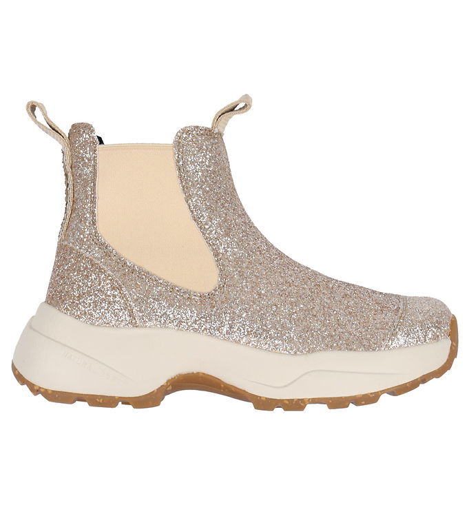 Beige Woden Støvler Silje med Gimmer - Fantastisk Tilbud!