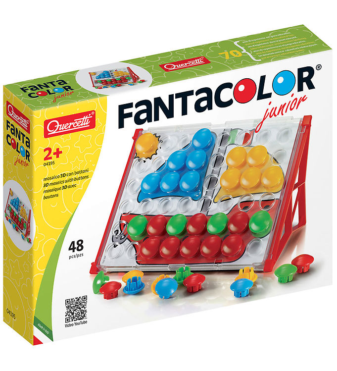 Fantacolor 3D Stiftmosaik - 48 Dele fra Quercetti