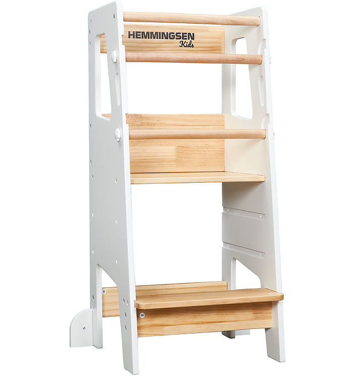 Læringstårn Liv Pro 40x45x90 Cm - Hvid Udsalg hos Kids-world.dk