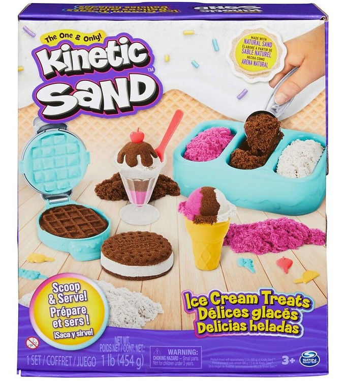 Kinetisk Sand - Sandsæt med Isdesserter 454 G