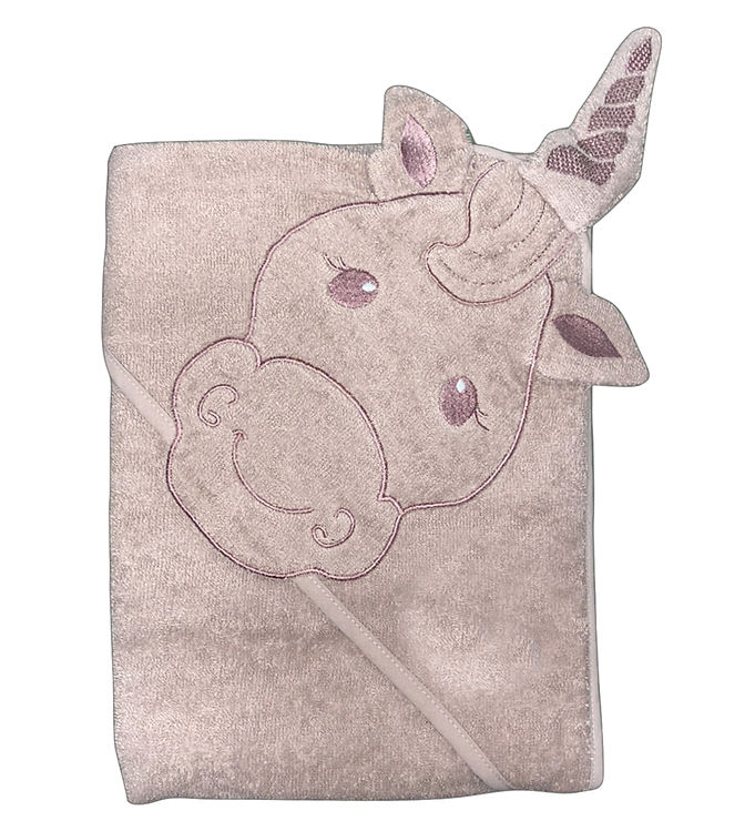 Babyhåndklæde 100x100 cm i Pale Mauve fra Nørgaard Madsen
