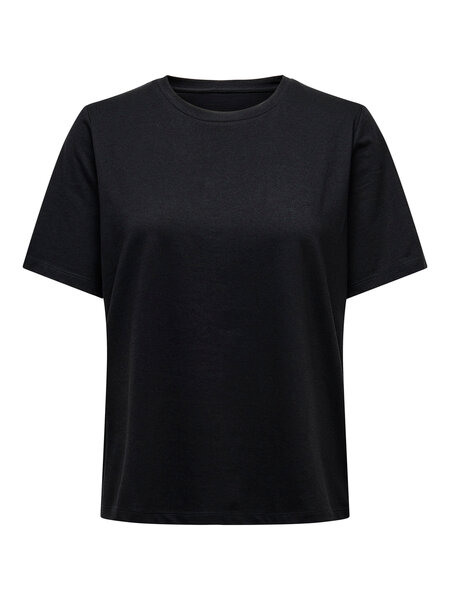 Basis T Shirt Black fra Only