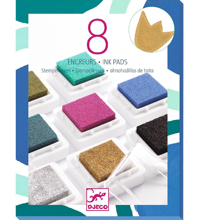 8 Stempelpuder   Chic fra Djeco