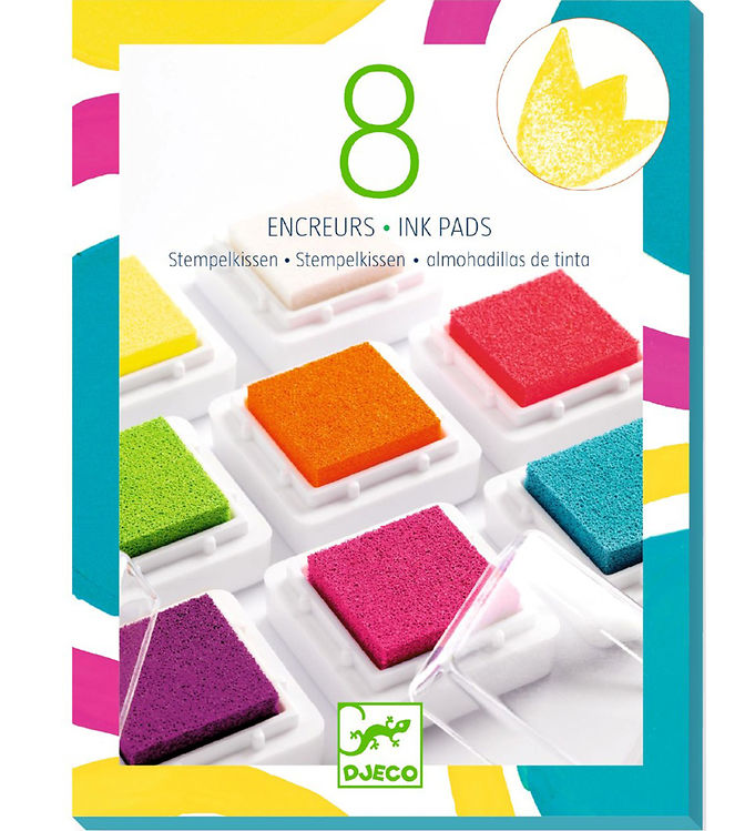 8 Stempelpuder   Pop fra Djeco