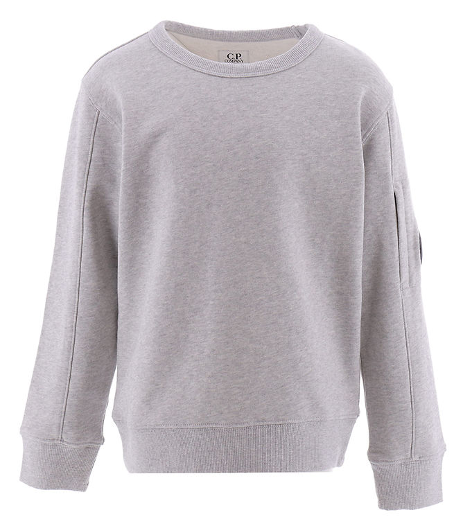 C.P. Company Gråmeleret Sweatshirt - Fantastisk Tilbud!
