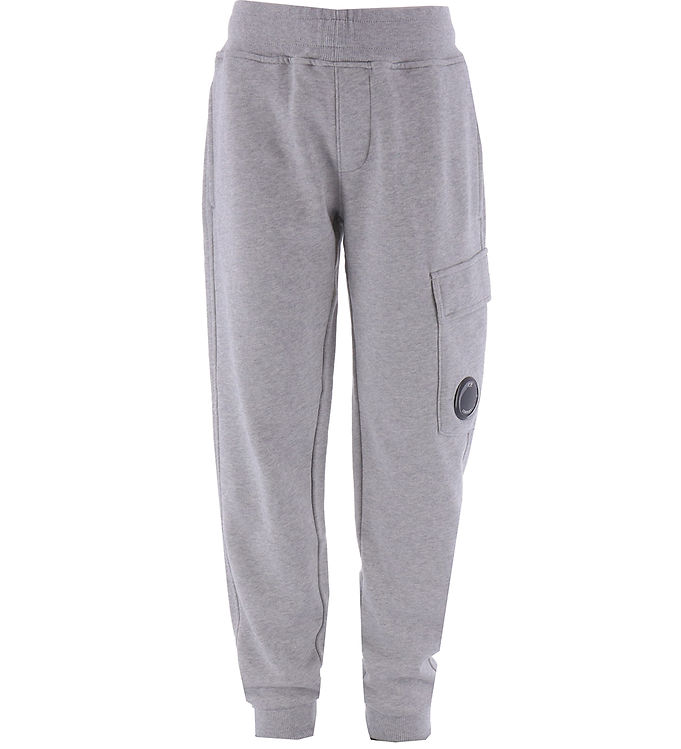 C.P. Company Gråmelerede Sweatpants på tilbud!
