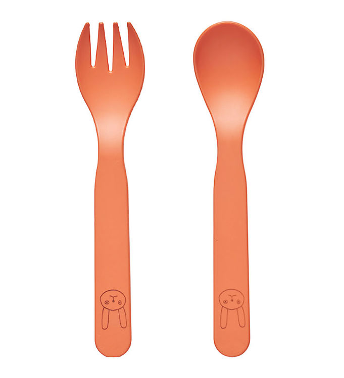 Børnebestik   2 Dele   Pullo   Apricot fra Oyoy