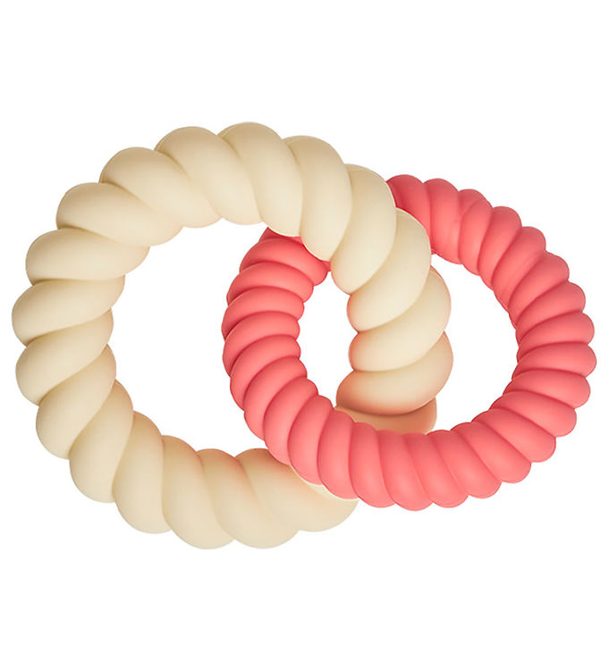 Bideringe   Silikone   Mellow   Cherry Red Vanilla fra Oyoy