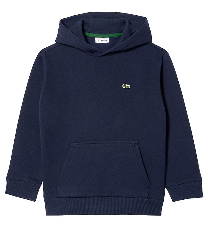Lacoste Hættetrøje i Navy - Fantastisk Tilbud!