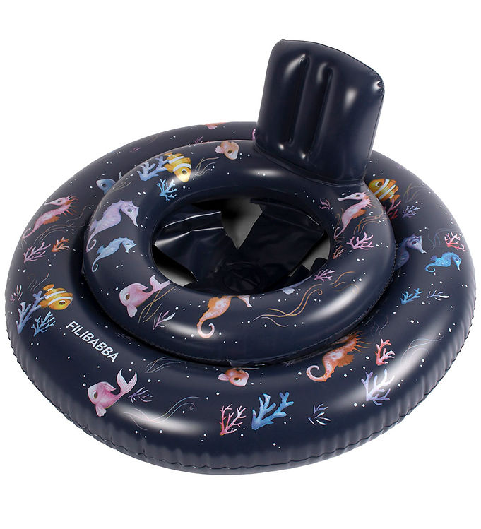 Babybadering Alfie 60 Cm - Rainbow Reef fra Filibabba