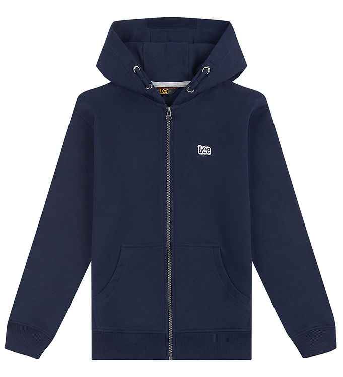 Cardigan   Badge Lb Zip Through   Navy Blazer fra Lee