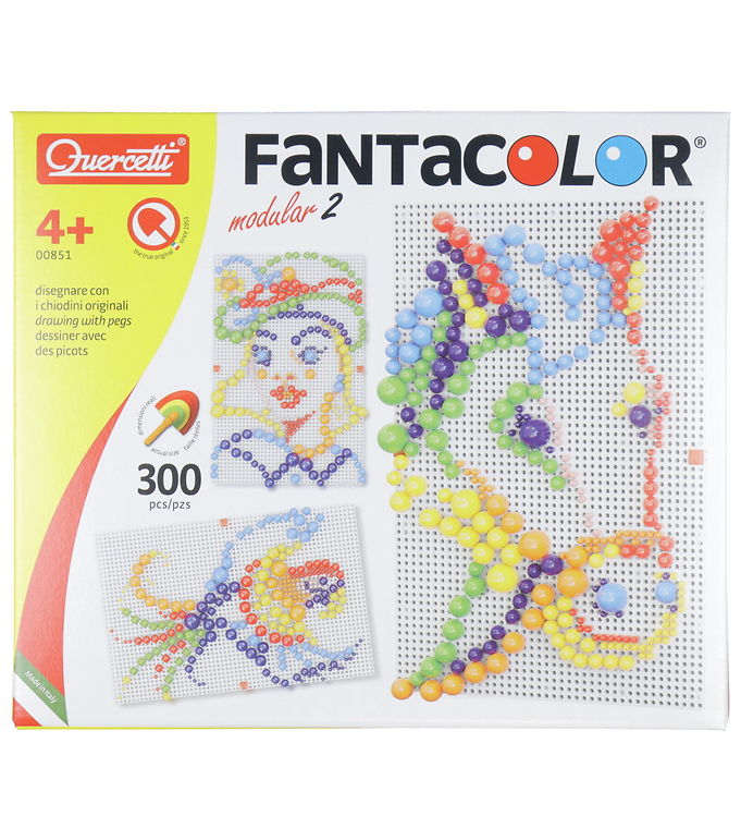 Fantacolor Modular 2 Stiftmosaik - 300 Dele fra Quercetti