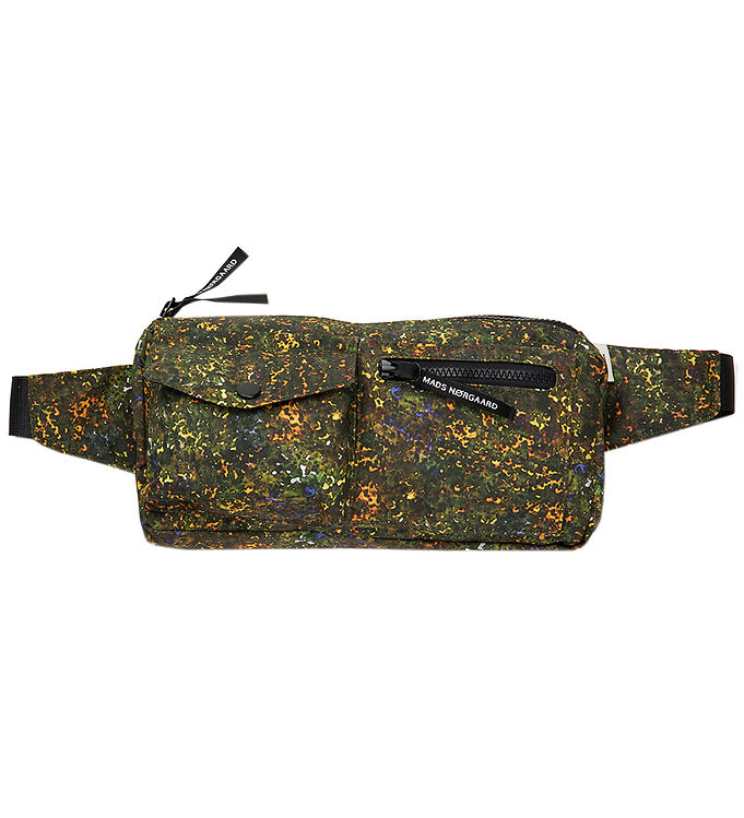 Bæltetaske Bel One Art Carni - Field Aop Olive B tilbud!