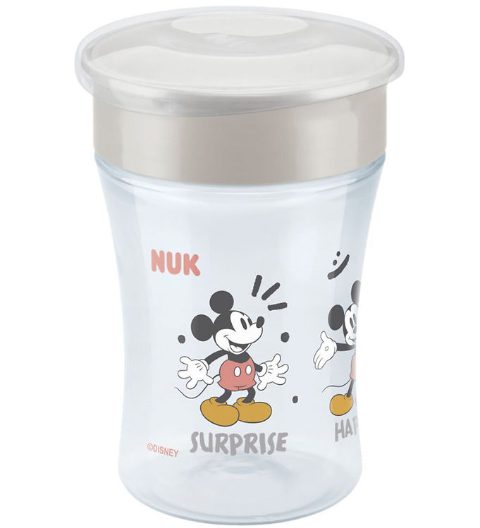 Drikkekop   Magic   230ml   Mickey Mouse Grå fra Nuk