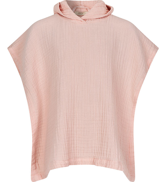 Badeponcho i Rose Smoke fra Lille Kanin - Tilbud!