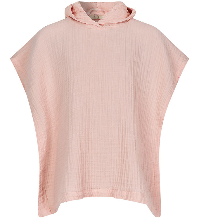 Badeponcho i Musselin - Rose Smoke fra Lille Kanin