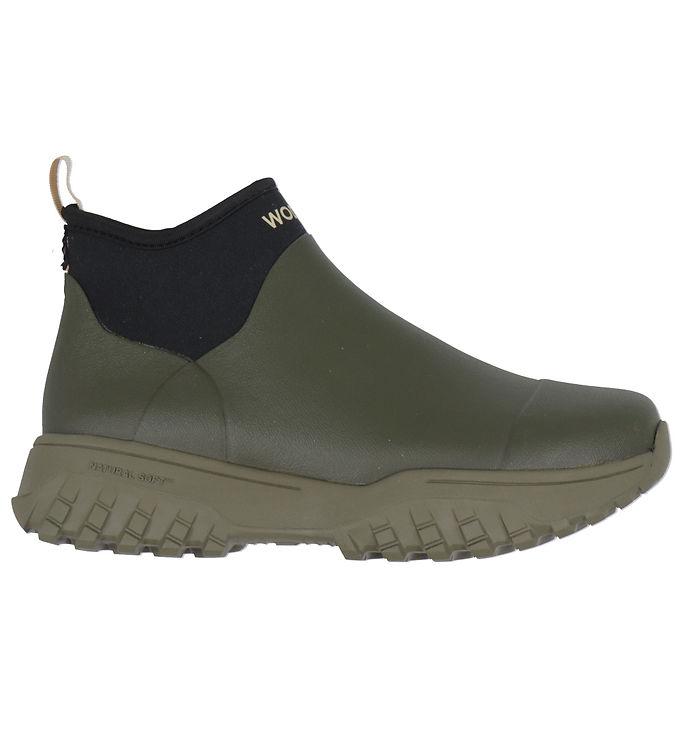 Gummistøvler   Irene Waterproof   Dark Olive fra Woden