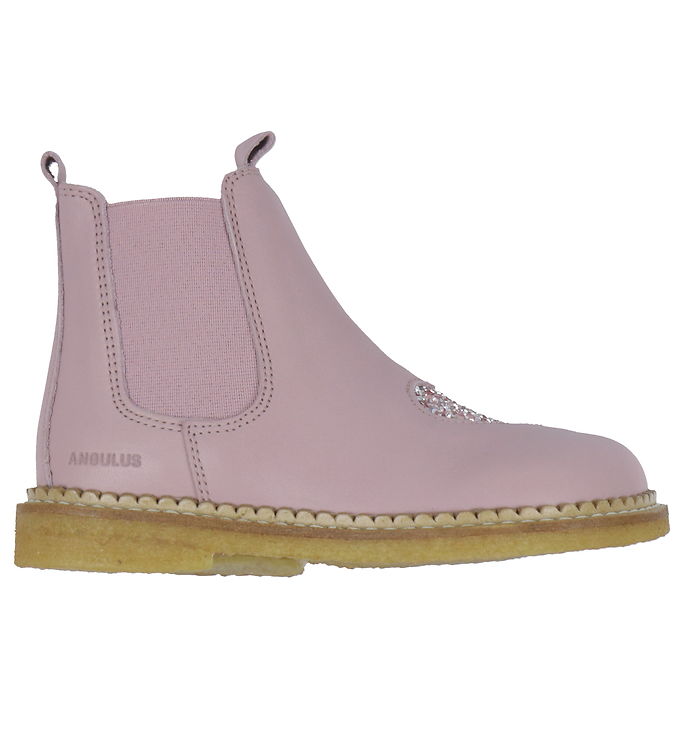 Angulus Chelsea Støvler i Mauve - Fantastisk Tilbud!