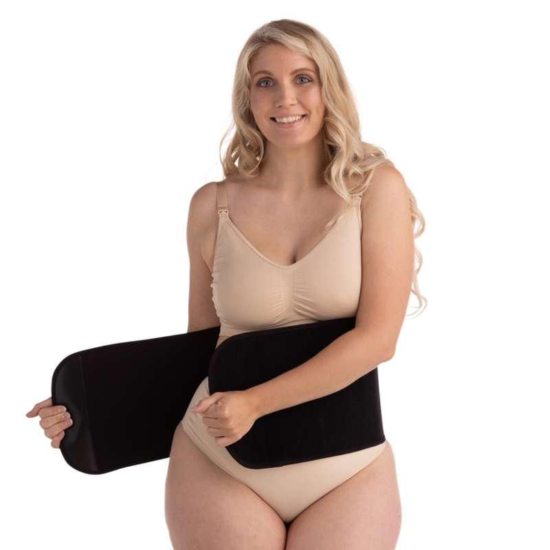 Back To You Mavebælte Belly Binder   Sort fra Carriwell