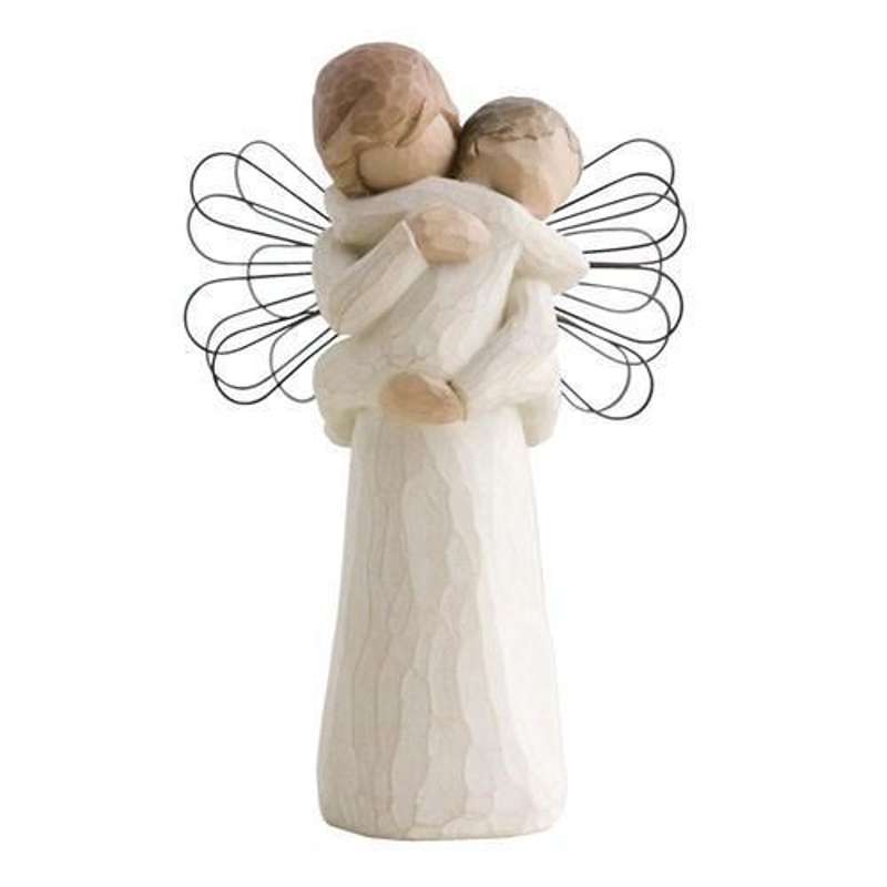 Angel's Embrace Figur fra Willow Tree