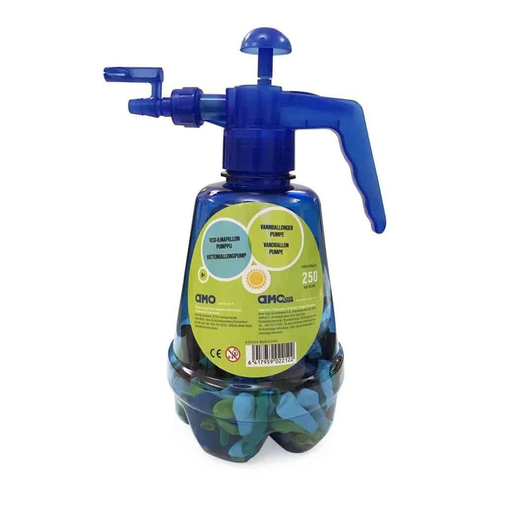 Ballonpumpe med 250 Vandballoner - Klar til Vandkamp!