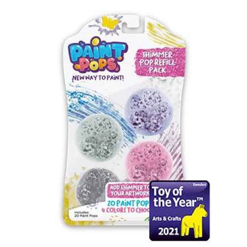 Shimmer Pop Genopfyldningspakke fra Paint Pops