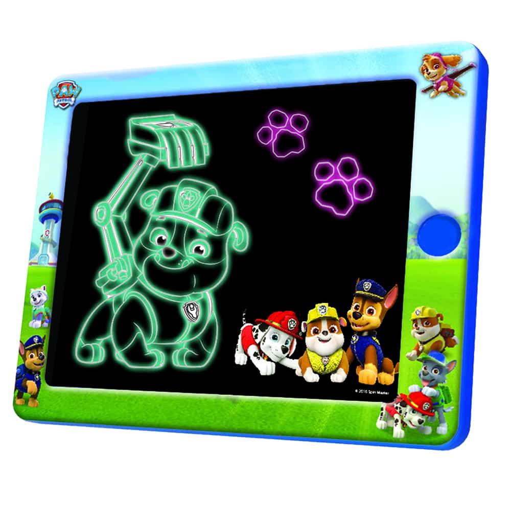 Glow Pad fra Paw Patrol - Lysende Tegnetavle til Børn