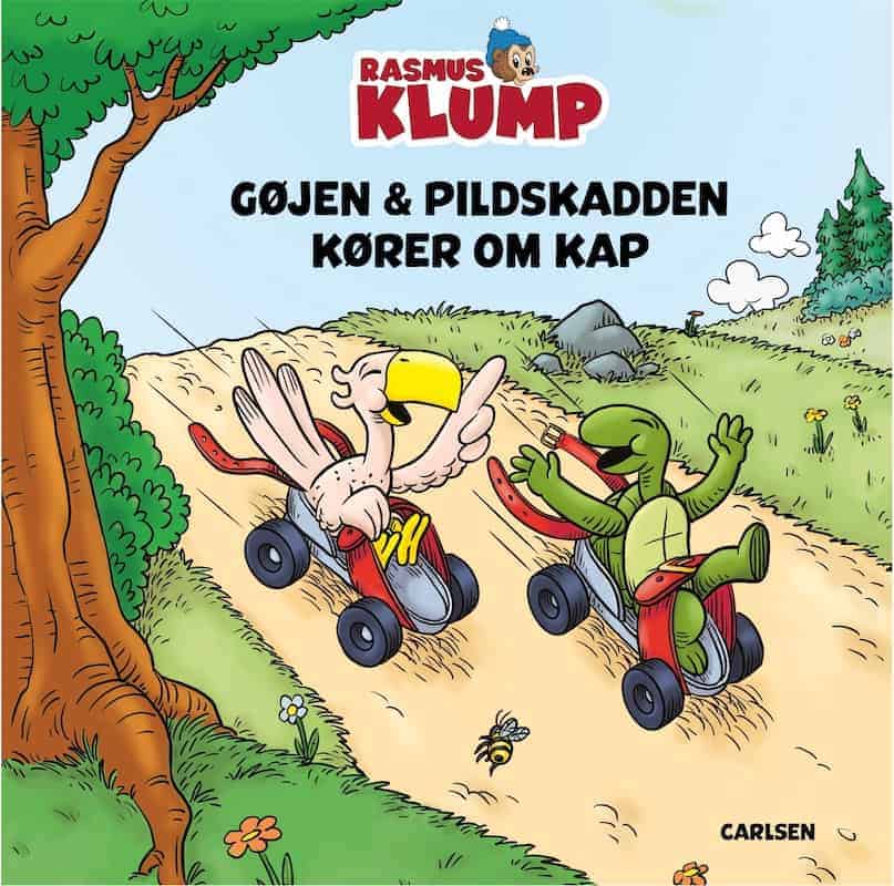 Gøjen og Pildskadden Kører Om Kap - Billedbog til Små Børn