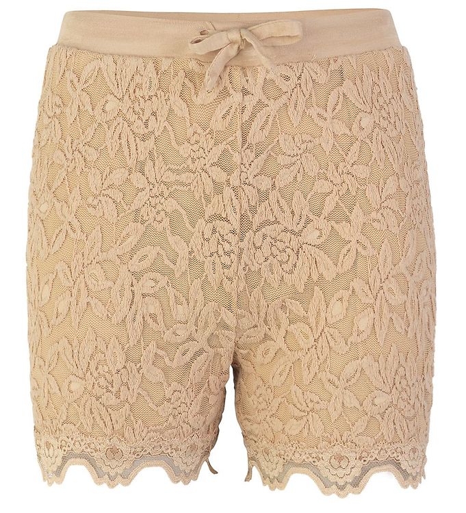 Blonde Shorts i Lys Kamel fra Rosemunde - Godt Tilbud!