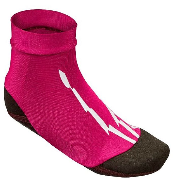 Badesokker M. Skridsikker Bund   Pink fra Beco
