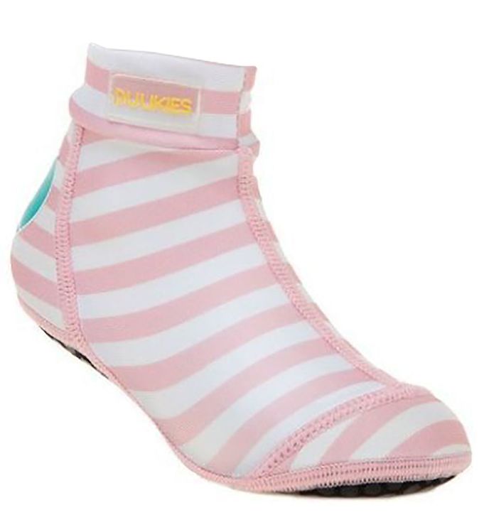 Duukies Badesokker UV50+ i Baby Pink - Perfekt til Badet!