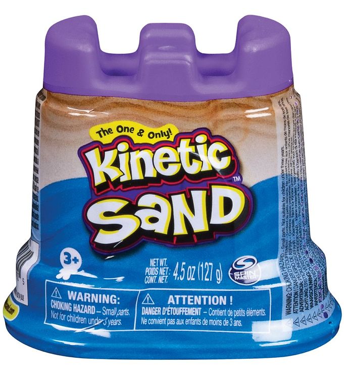 Blå Strandsand 127 Gram fra Kinetic Sand - Sandlegetøj
